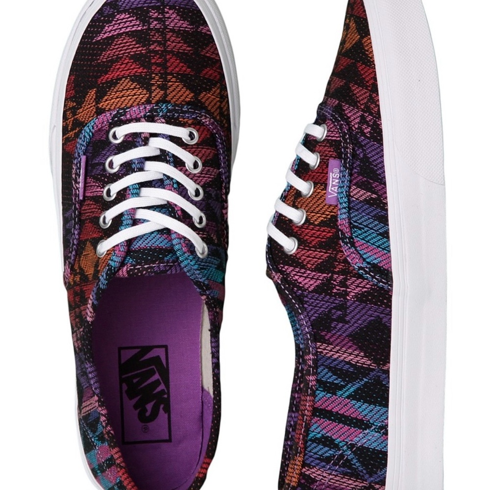 ‼️SOLD‼️Vans Unisex Authentic Slim Inca Aztec Print Sneakers, M6 / W7.5